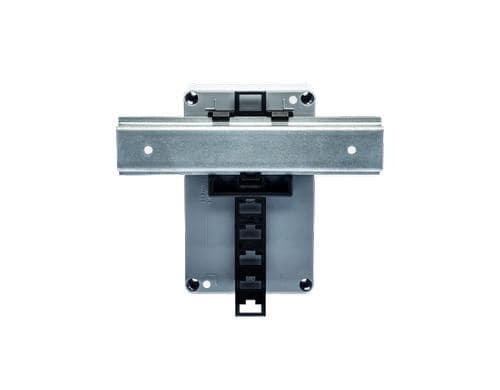 Elbro DIN-Schienenadapter zu SMSB131BW Kunststoff, schwarz