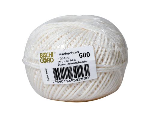 Bächi Cord Recycling-Schnur rohweiss Ø 2,0 mm  80 m  Tragkraft ca. 45 kg