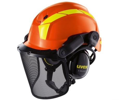 UVEX Schutzhelm pheos orange mit Lüftungen