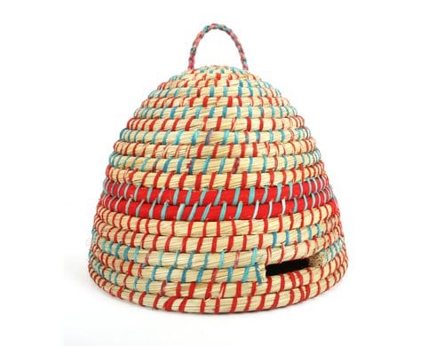 Wildlife World Artisan Decorative Bee Skep 40 x 30 x 30