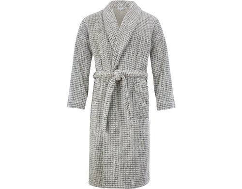 Möve Bademantel Eden 90% BW/10%Leinen, Nature, Grösse: XXL