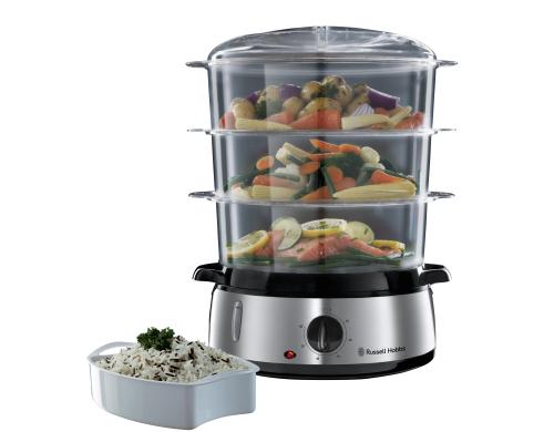 Russel Hobbs Dampfgarer 19270-56 Edelstahl