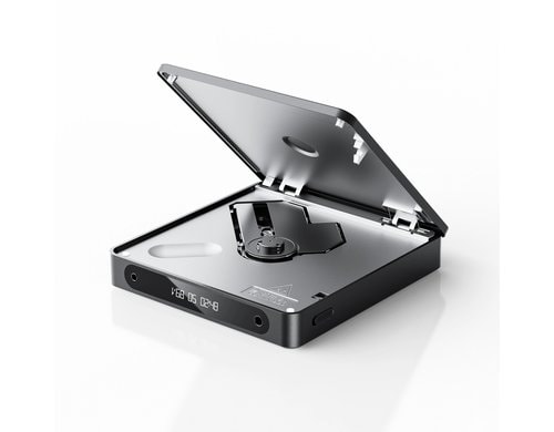 FiiO DM13 Portabler CD-Player Schwarz, Bluetooth