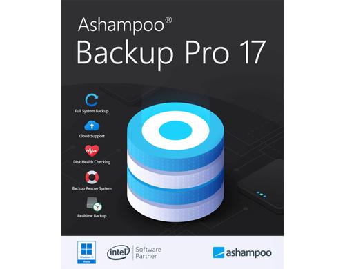Ashampoo Backup Pro 17 ESD, Vollversion