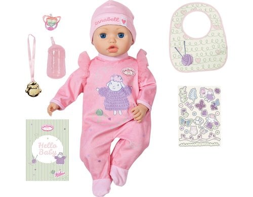 Baby Annabell Puppe 43cm interaktiv