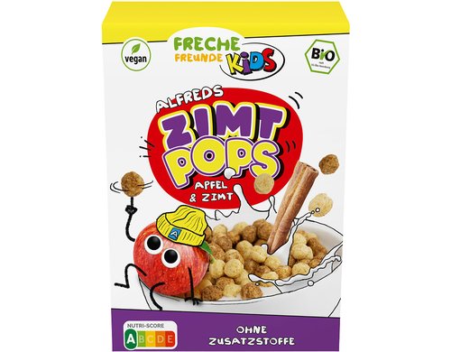 Freche Freunde Alfreds Zimt Pops Müsli Apfel & Zimt / 275g