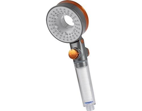 EASYmaxx Duschbrause Filter Strahl-Modi, Sparsam, Spa,
