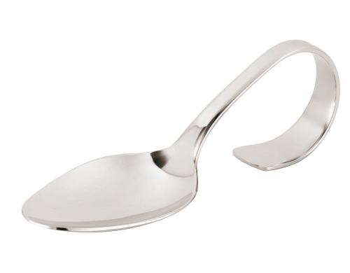 Paderno Fingerfood-Löffel silber 1 Stück, Grösse 13.5cm, Edelstahl