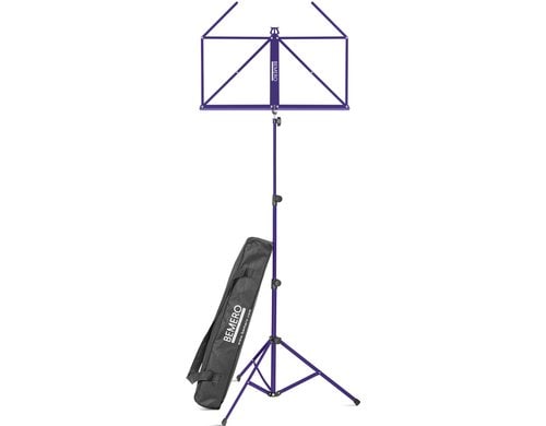 Bemero MSS-8090VI Notenständer leicht, faltbar, inkl. Tragetasche, violett