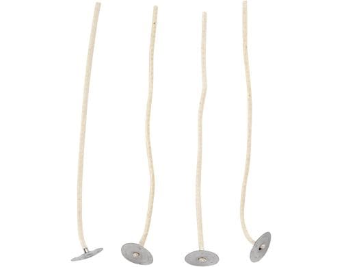 Creativ Company Kerzendocht 11 cm 2 mm, 10 Stück