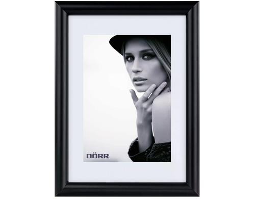 Dörr Bilderrahmen Aqua aus Holz Schwarz, 10x15 cm