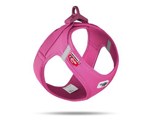Curli Vest Geschirr Schnalle Air-Mesh Fuchsia 2XS