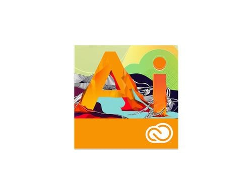 Adobe Illustrator CC, Lizenz MAC/WIN MP, 1 Jahr, Level 3/50-99, Vollversion, ML