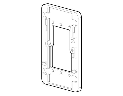 Aruba Deckenhalterung AP-500H-MNT1 Single-gang Mount Kit