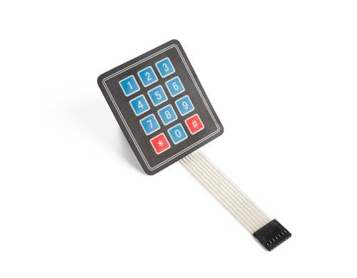 Whadda 3 x 4 MATRIX MEMBRANE KEYPAD