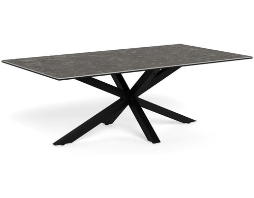 AC Design Couchtisch Heaven eckig Keramik, Stahl, 130x70x46 cm