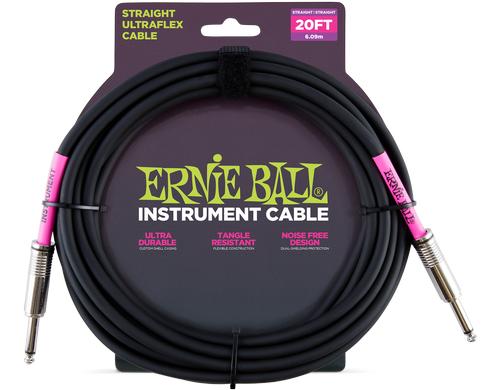 Ernie Ball 6046 Kabel Kabel, 6.09 m, schwarz