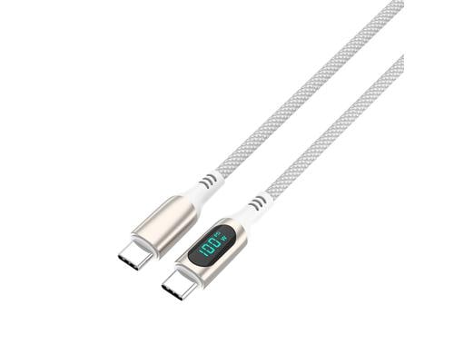 4smarts USB-C DigitCord, 3m 100Watt, Farbe: Weiss