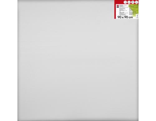 Marabu Keilrahmen 90 x 90 cm 380g/m2, Baumwolle bespannt