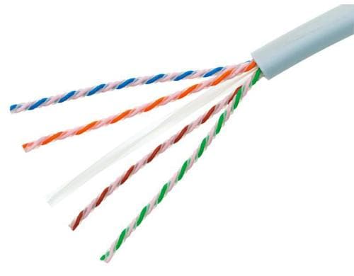 R+M Installationskabel U/UTP Cat 6A LSZH Mantel 305M weiss