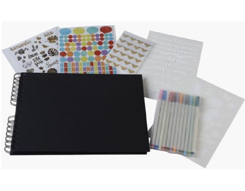 Exacompta Spiralalbum Scrap-Addict Set Album, Sticker, Marker etc.