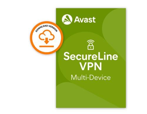 Avast SecureLine VPN ESD, Vollversion, 10 Devices, 1 Jahr
