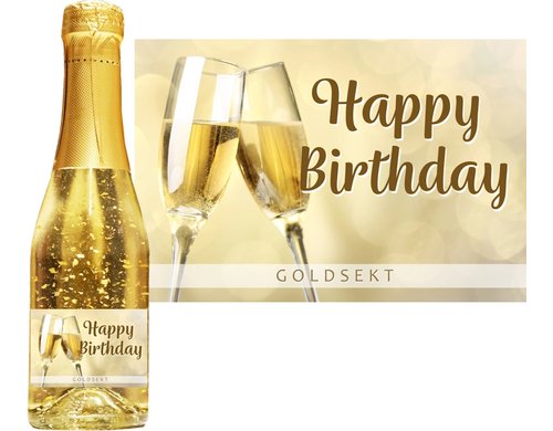 Trendcompany Sekt Happy Birthday, 2dl