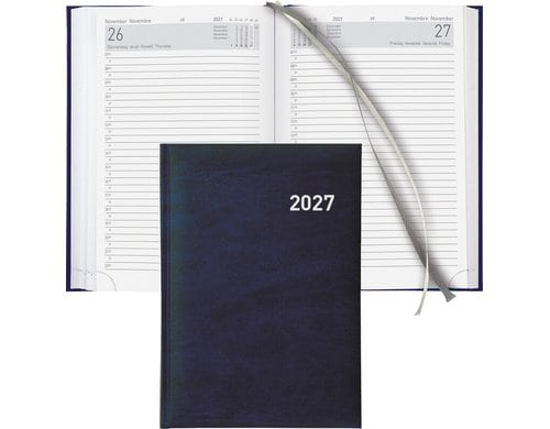 Biella Geschäftsagenda 2027 Execut. d-bl. 14.5 x 20.5 cm, 420 Seiten, 1 Tag pro S.