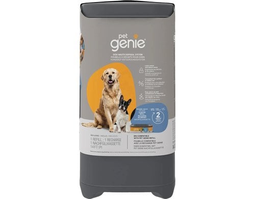 Hundekot-Entsorgungseimer LitterLocker by GENIE, 24.7 x 24.7 x 47 cm