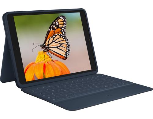 Logitech Rugged Combo 3 - CLASSIC BLUE EDU B2B für iPad (7., 8. und 9. Generation)