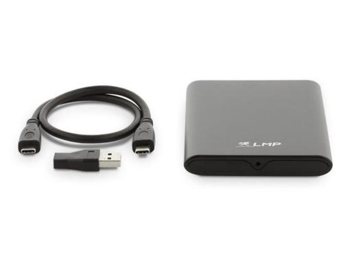 LMP DataMobile USB-C Gehäuse für SATA HDD/SSD, 520 MB/Sek