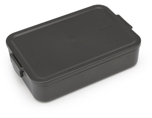 Brabantia Lunchbox Make & Take 2L Dark Grey B: 25,9, L:  16,7, H: 6,2cm, Kunststoff