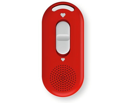 Heartbeat Revivel Audioabspielgerät rot Audio-Anleitung für Erste Hilfe