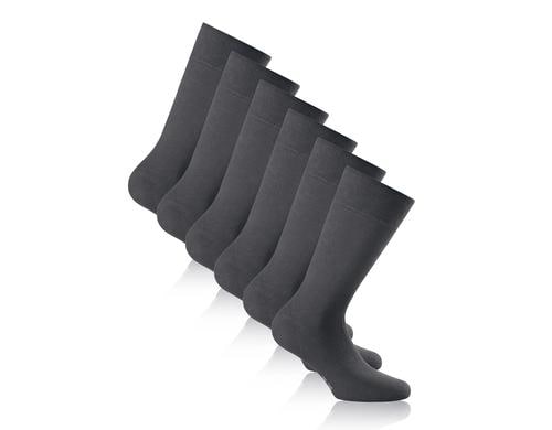 Cotton II Anthracite, Grösse 43 - 46, 3er-Pack