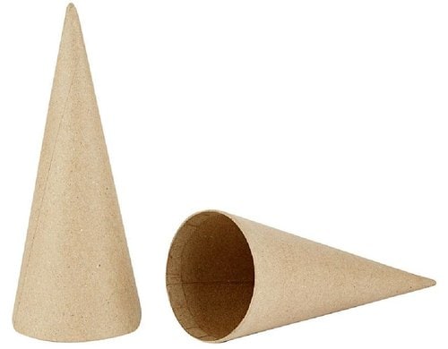 Creativ Company Kegel H 20 cm, D 8 cm, 5 Stk.