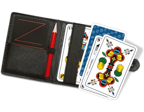Jasskarten mit DE Motiven im Mini-Etui