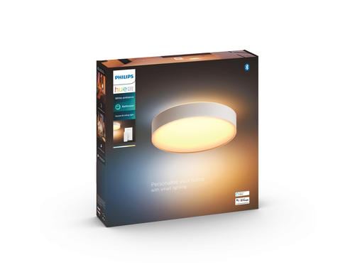 Philips Hue White Amb. Devere Deckenleuchte M weiss 2400lm inkl. Dimmschalter white (35