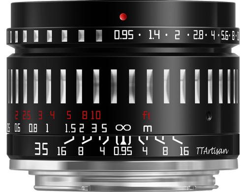 TTArtisan C35095-BS-E APS-C 35mm F0.95 E Mount