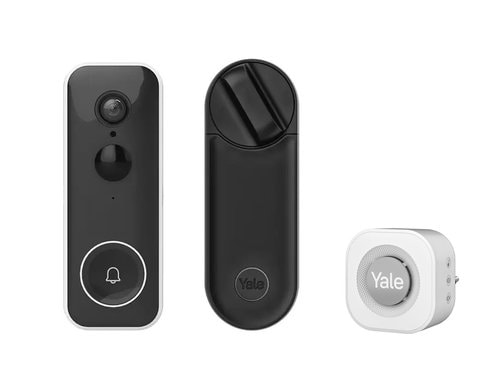 Yale Linus L2 Smart Lock schwarz VDC KIT 05/103210/MB+SV-VDB-1A-W+SV-VDBCH-1A-W