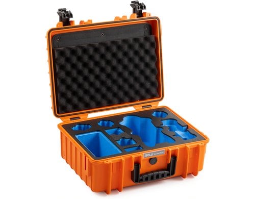 B&W drone case DJI Mavic4 - orange orange