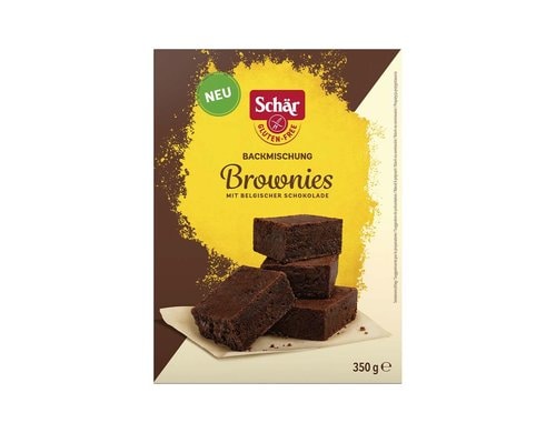 Backmischung Brownies glutenfrei 350g