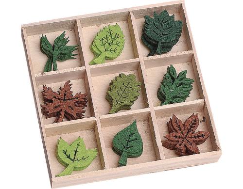 Heyda Filzornamente Blätter 45 Stück, Grösse 2.2cm
