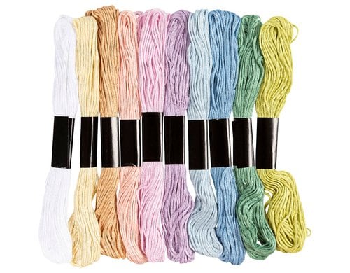 Creativ Company Stickgarn 10 x 8 m, Pastell