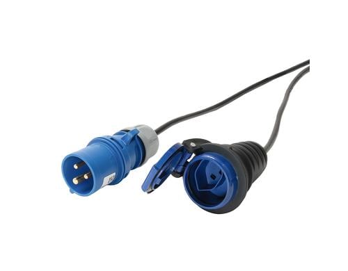 Industrie-Verlängerungskabel Bauflex 3x1.5mm2, T12 - T13 gelb, 10m