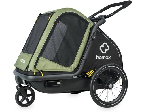 Hamax Dog Trailer Pluto M mit Federung 93 x 69 x 82 cm