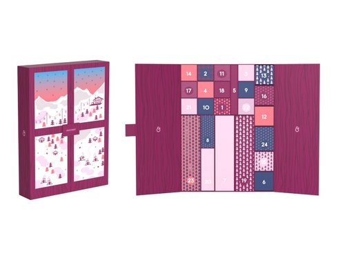 AVA & MAY Adventskalender mit Miniprodukte Duftkerzen, Diffuser, etc.