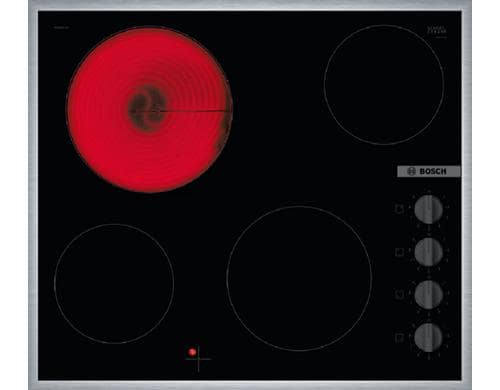 Bosch Glaskeramilkochfeld PKE645CA2E 230V, 6600W, 4 Zonen, Drehschalter