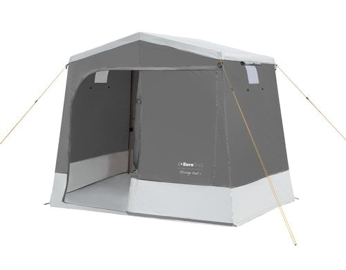 Gerätezelt 1 Grau, 190x170x180 cm