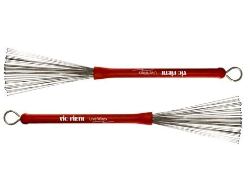 Vic Firth VFLW Brushes LW Live Wires Besen, Paar