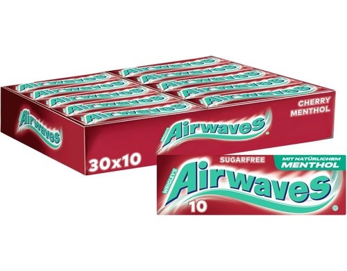 Airwaves Cherry Menthol 30 x 14 g